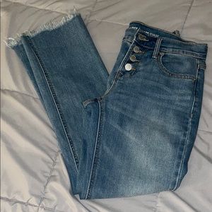 Flare Mid-Rise Jeans